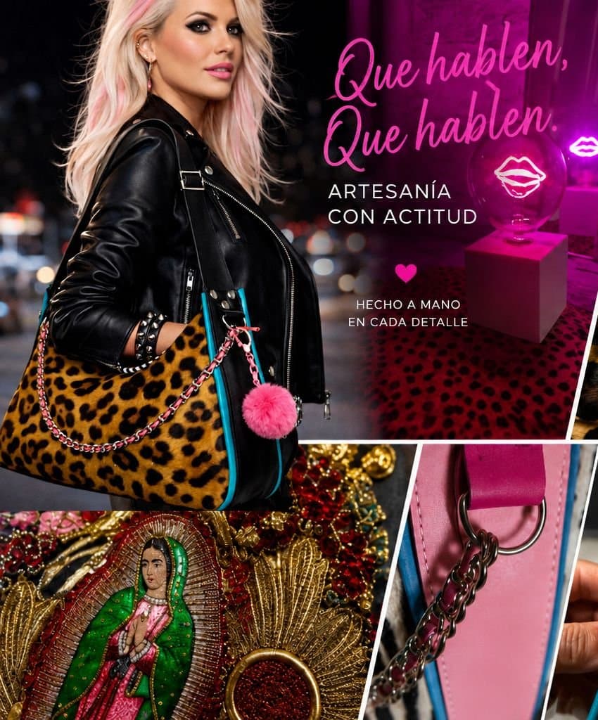 Que hablen, Que hablen — Artesanía con actitud. Bolsos hechos a mano por Maraya